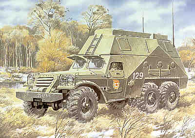 BTR-152S Soviet armored troop-carrier
