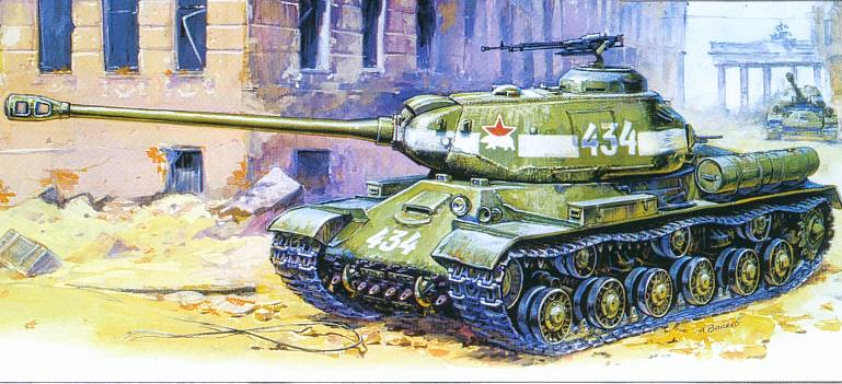 Josef Stalin-2 Soviet heavy tank