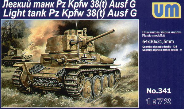 Light tank PzKpfw 38(t) Ausf.G
