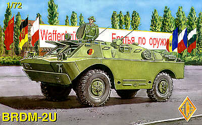 BRDM-2U  command veh.(rubber tyres)
