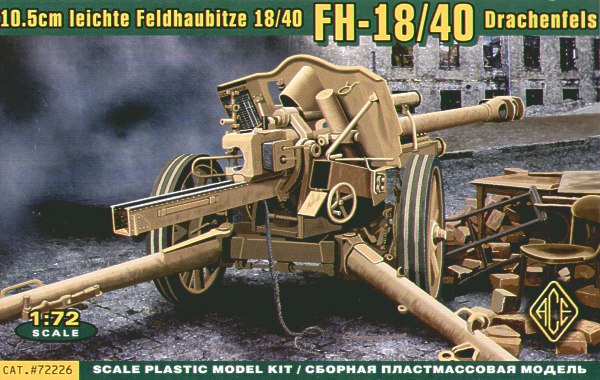 LeFH.18/40 105mm WWII German howitzer