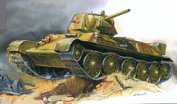 -34/76 Soviet tank mod. 1943