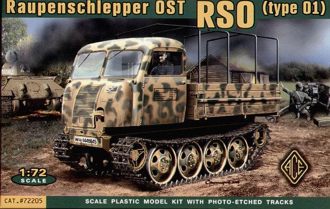 Raupenschlepper OST RSO/01 (PE Tracks)