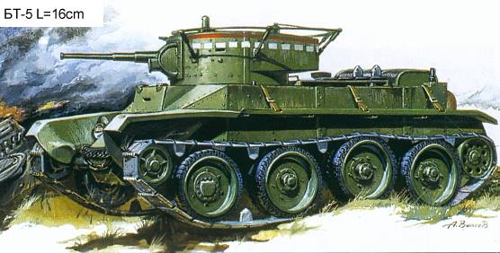 BT-5 Soviet light tank