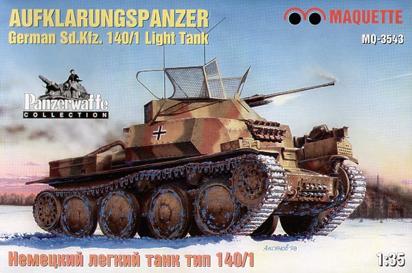 AUFKLARUNGSPANZER German Sd.Kfz.140/1