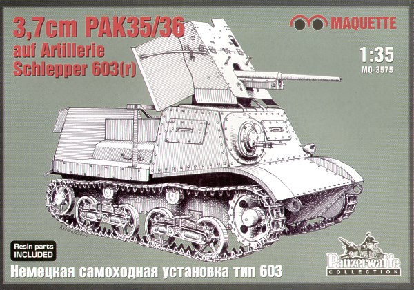 3,7cm PAK35/36 auf Artillerie Schlepper 603(r)