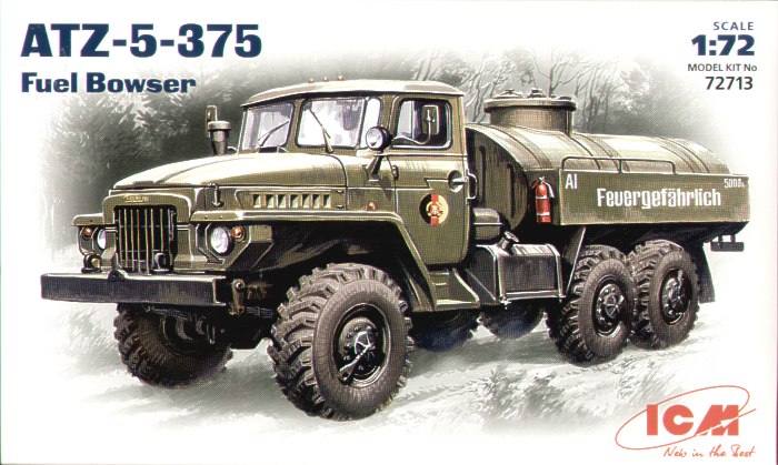 Ural-375D Soviet Army fuel truck