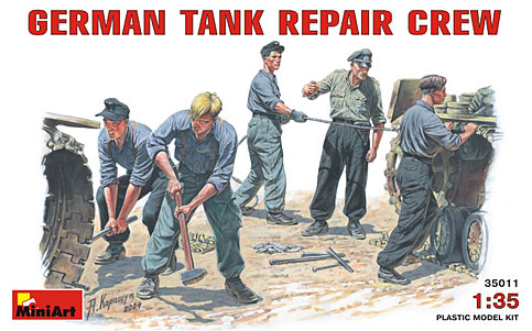 Ger Tank Repair Crew