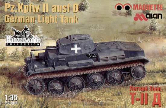 German Pz.Kpfw II ausf D