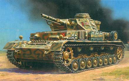 WWII German TANK ARMOR PANZER T-IV(F1)