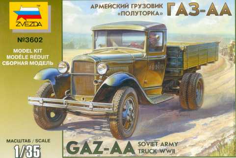 GAZ-AA Soviet WW2 Army Truck