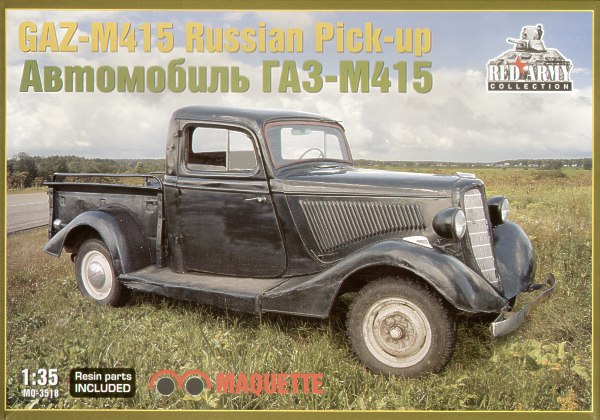 GAZ-M415 Russian Pick-Up