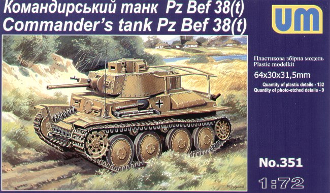 Command tank Pz. 38t